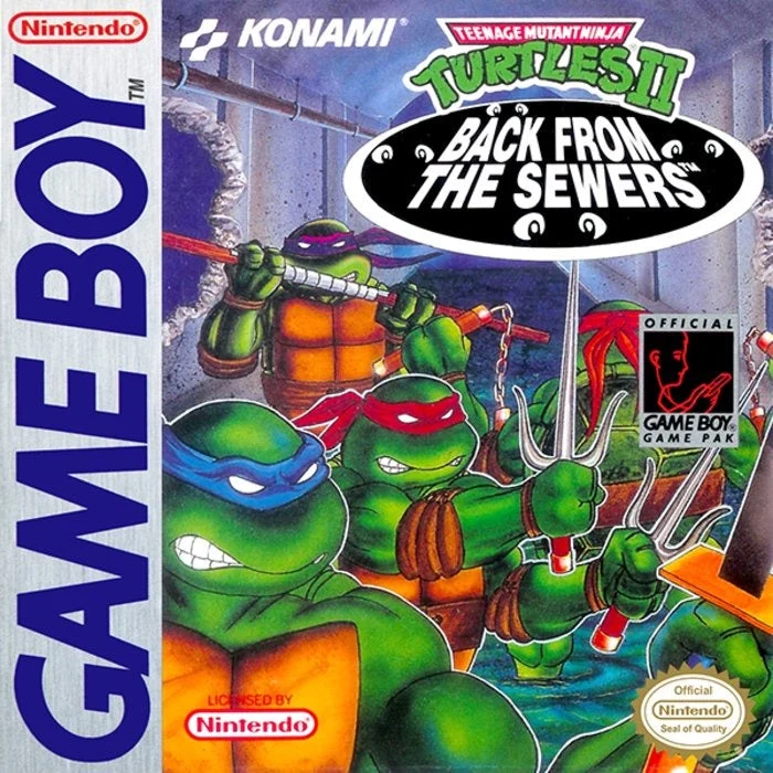 Teenage Mutant Ninja Turtles II Back from the Sewers - Nintendo Game Boy