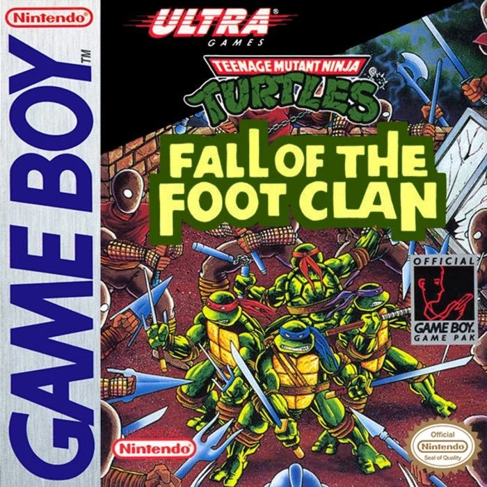 Teenage Mutant Ninja Turtles Fall of the Foot Clan - Nintendo Game Boy
