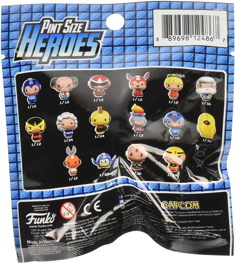 MEGAMAN MINI HEROES (4cm)