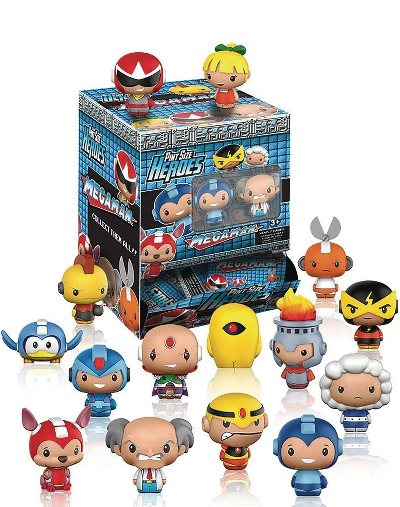 MEGAMAN MINI HEROES (4cm)