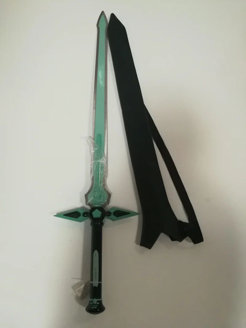 SPADA KIRITO (110cm)in acciaio senza filo(da 16 anni in su)(elsa graffiata)