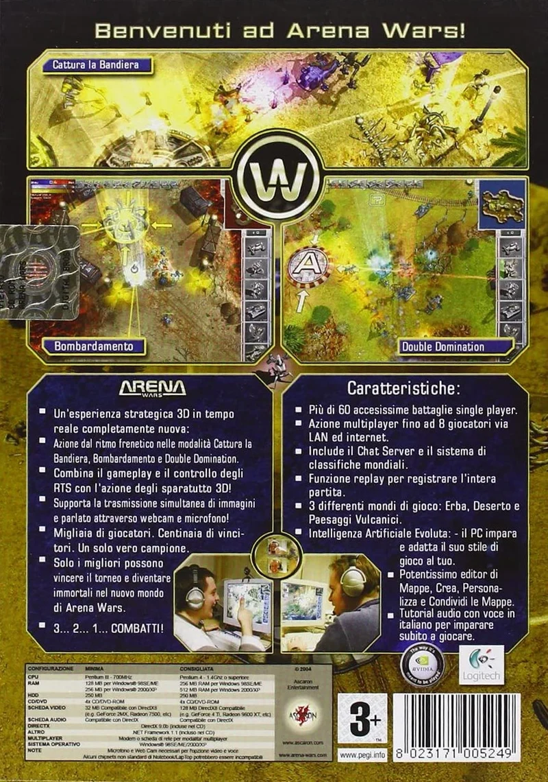 ARENA WARS PC EDIZIONE ITALIANA