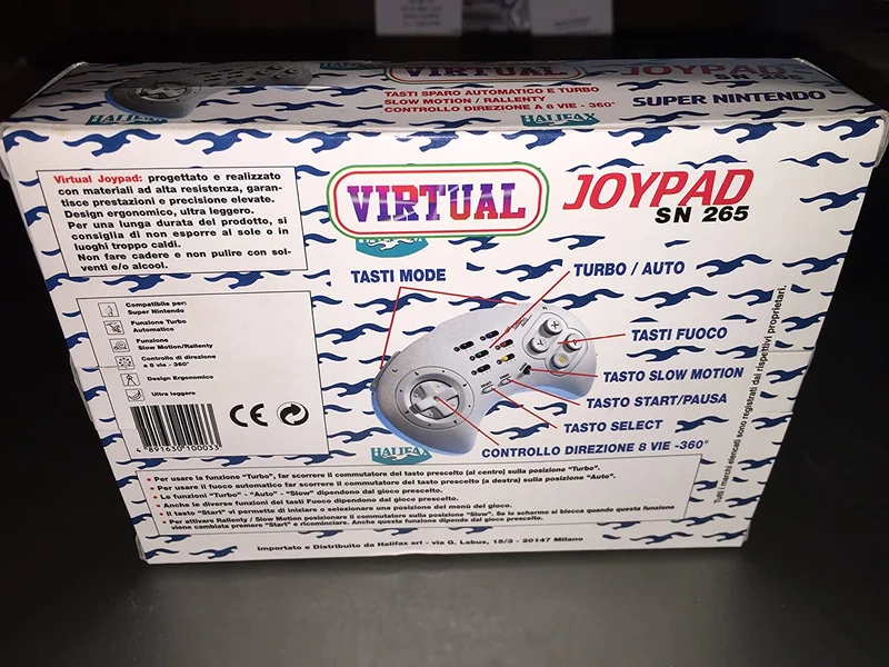 CONTROLLER JOYPAD SUPER NINTENDO (virtual)