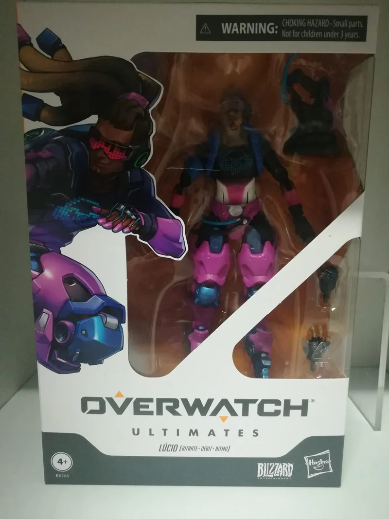 OVERWATCH Ultimates - LUCIO ( BITRATE) - Action Figure- HASBRO