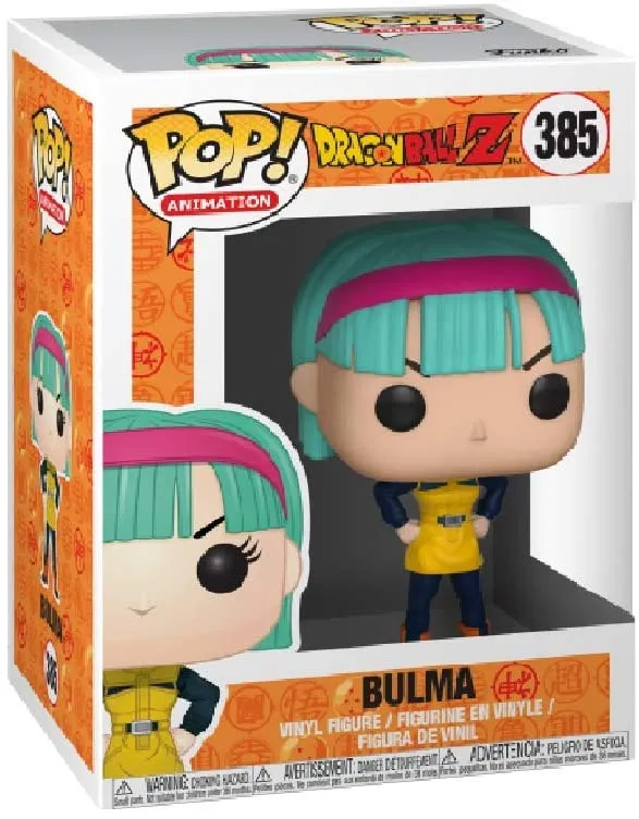 POP! FUNKO DRAGON BALL Z- BULMA -385-