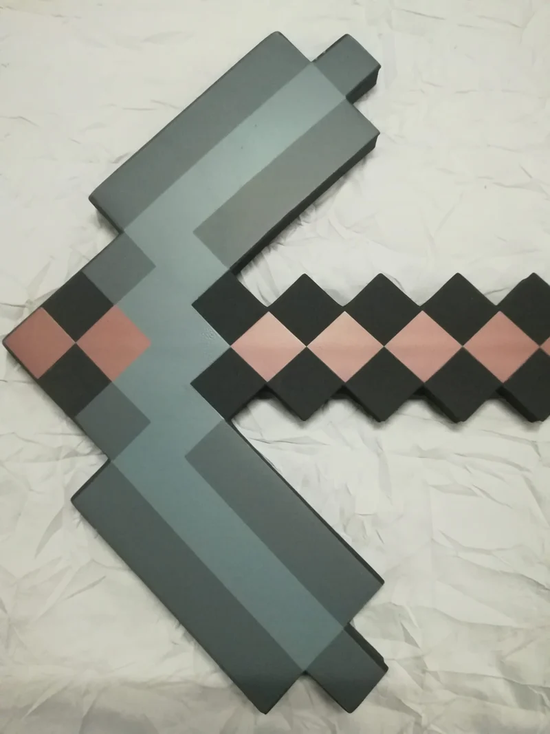 PICOZZA FERRO IN FOAM CM 47 ( MINECRAFT)
