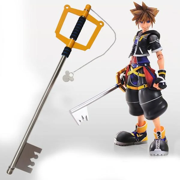 KINGDOM HEARTS KYBLADE IN ACCIAIO CM 90
