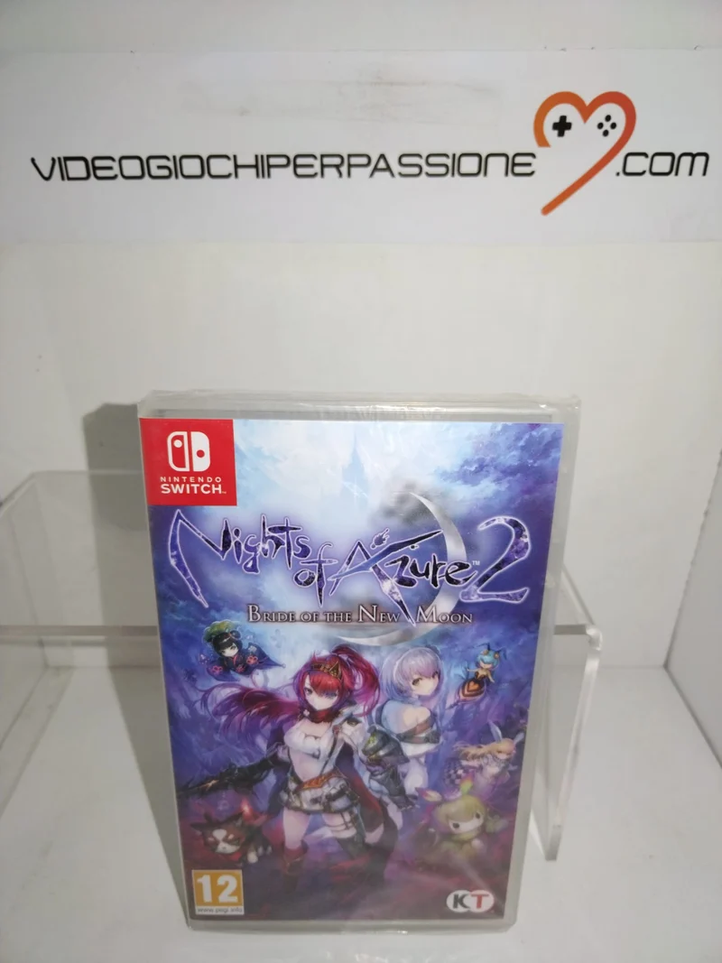 Nights of Azure 2: Bride of the New Moon Nintendo Switch Edizione Regno Unito