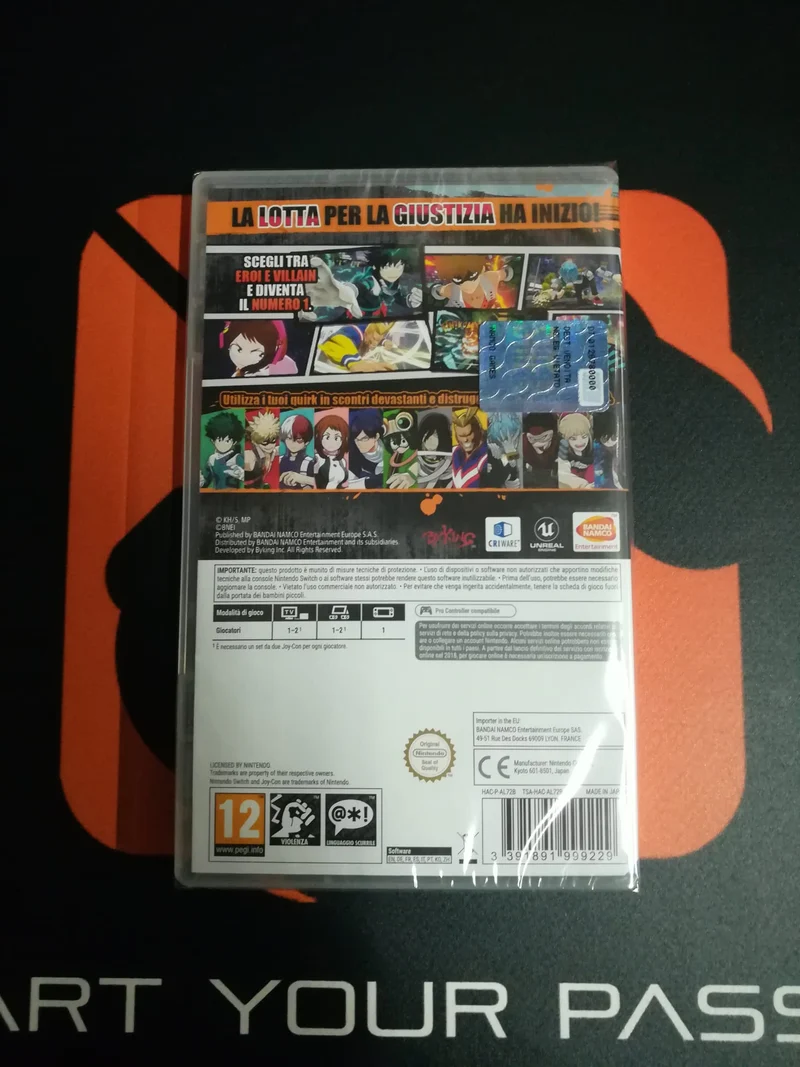 MY HERO ONE'S JUSTICE NINTENDO SWITCH (versione italiana)