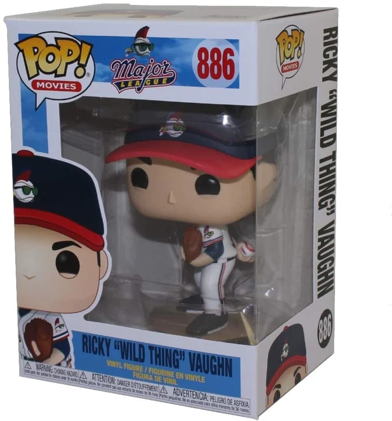 POP! FUNKO MAJOR LEAGUE -RICKY "WILD THING"VAUGHN -886