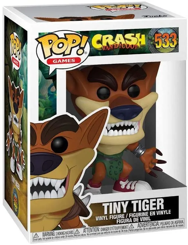 POP! FUNKO CRASH BANDICOOT -TINY TIGER-533