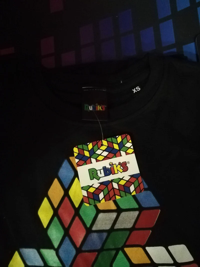 T-SHIRT RUBIK'S 100% ORIGINALE