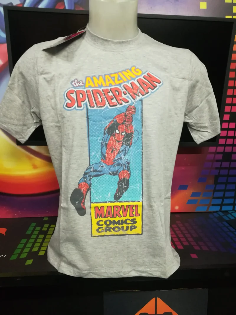 T-SHIRT SPIDER-MAN 100% ORIGINALE
