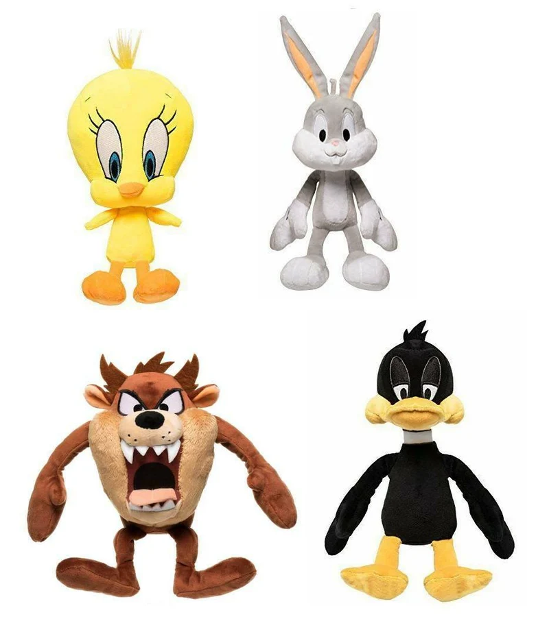 Looney Tunes peluche BUGS BUNNY-TAZ-TITTI-DUFFY DUCK- 18cm - FUNKO