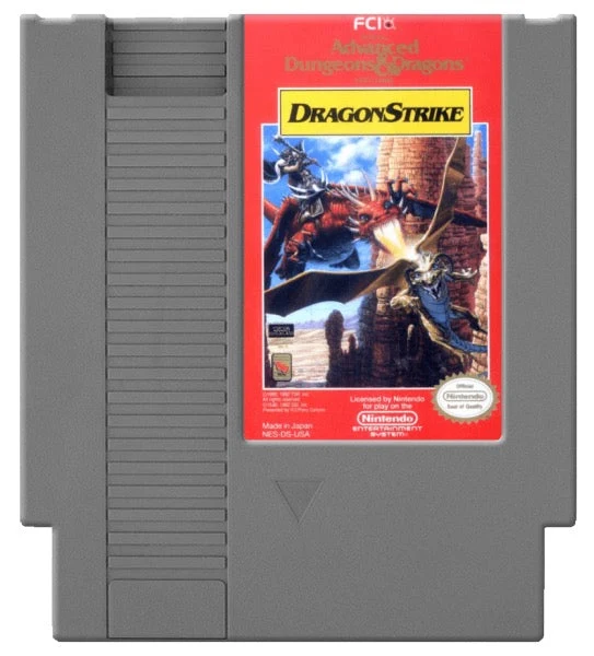 Advanced Dungeons & Dragons Dragon Strike - Nintendo NES
