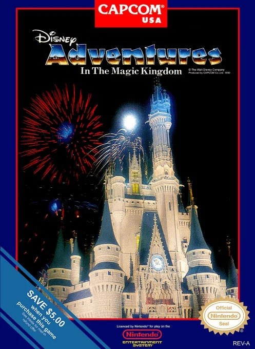 Disney Adventures in the Magic Kingdom - Nintendo NES