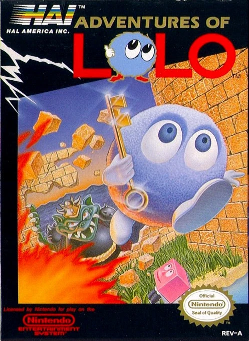 The Adventures of Lolo - Nintendo NES