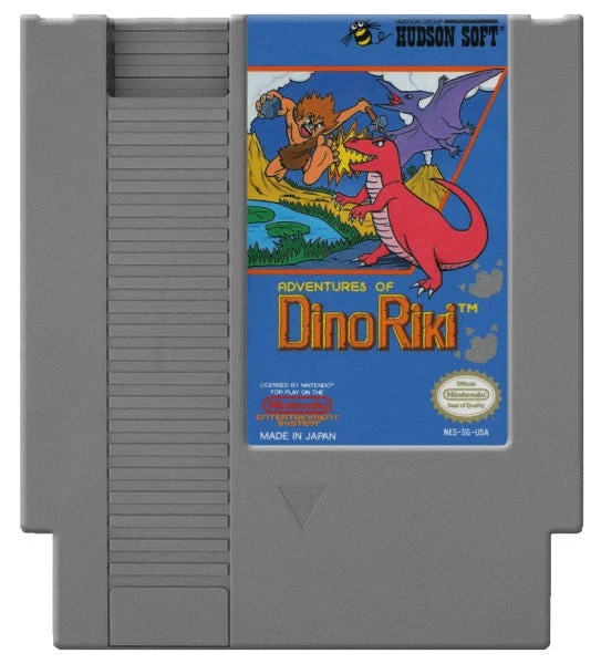 Adventures of Dino Riki - Nintendo NES