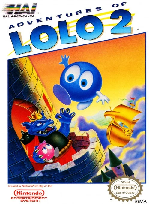 Adventures of Lolo 2 - Nintendo NES