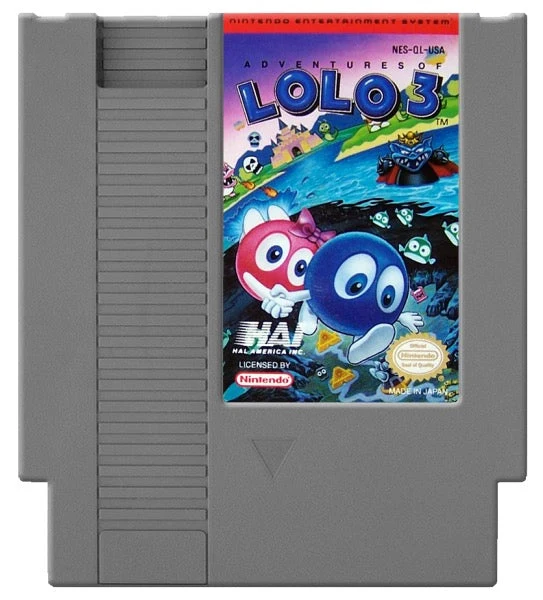 Adventures of Lolo 3 - Nintendo NES