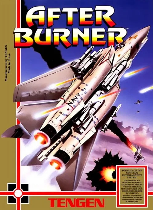 After Burner Tengen - Nintendo NES