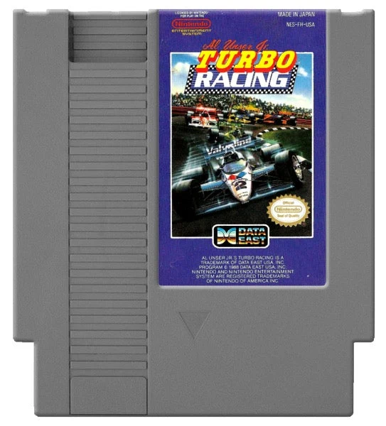 Al Unser Jr. Turbo Racing - Nintendo NES