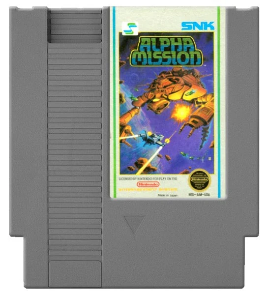 Alpha Mission - Nintendo NES
