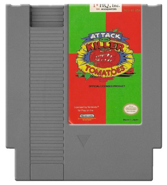Attack of the Killer Tomatoes - Nintendo NES