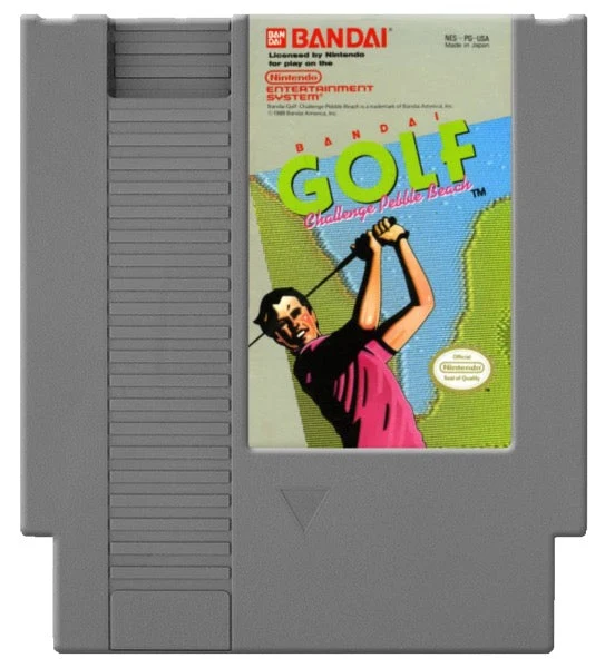Bandai Golf Challenge Pebble Beach - Nintendo NES