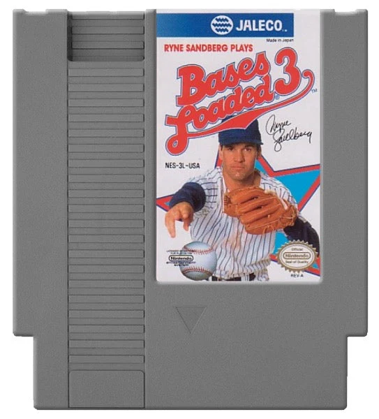 Bases Loaded 3 - Nintendo NES