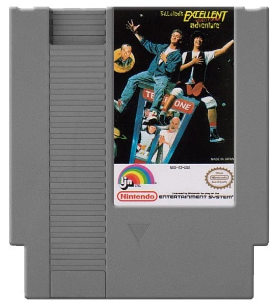 Bill and Ted's Excellent Video Game - Nintendo NES