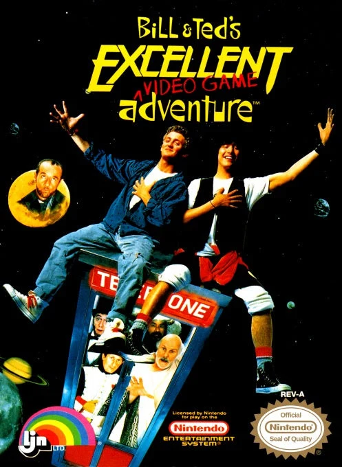 Bill and Ted's Excellent Video Game - Nintendo NES