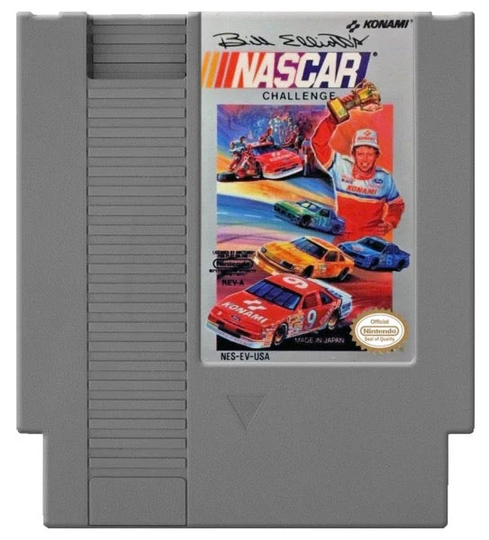 Bill Elliott's NASCAR Challenge - Nintendo NES