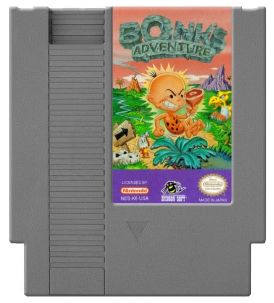 Bonk's Adventure - Nintendo NES