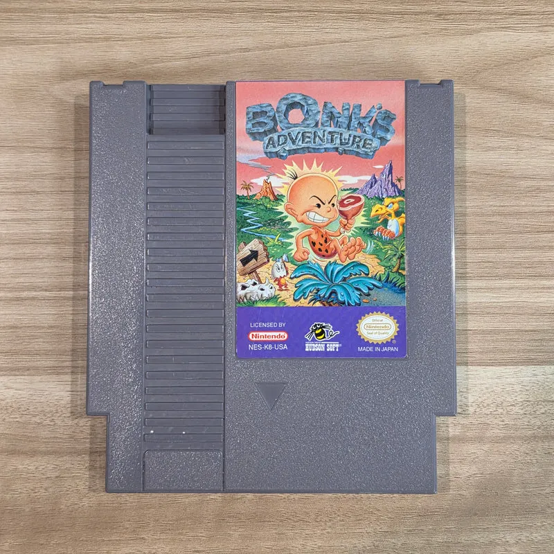 Bonk's Adventure - Nintendo NES