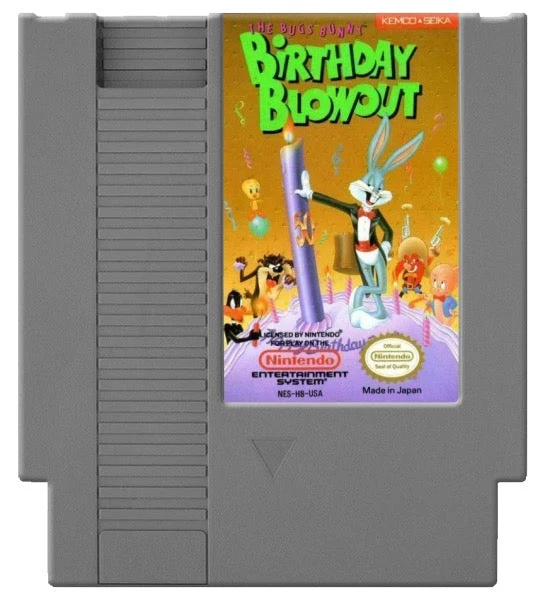 Bugs Bunny Birthday Blowout - Nintendo NES