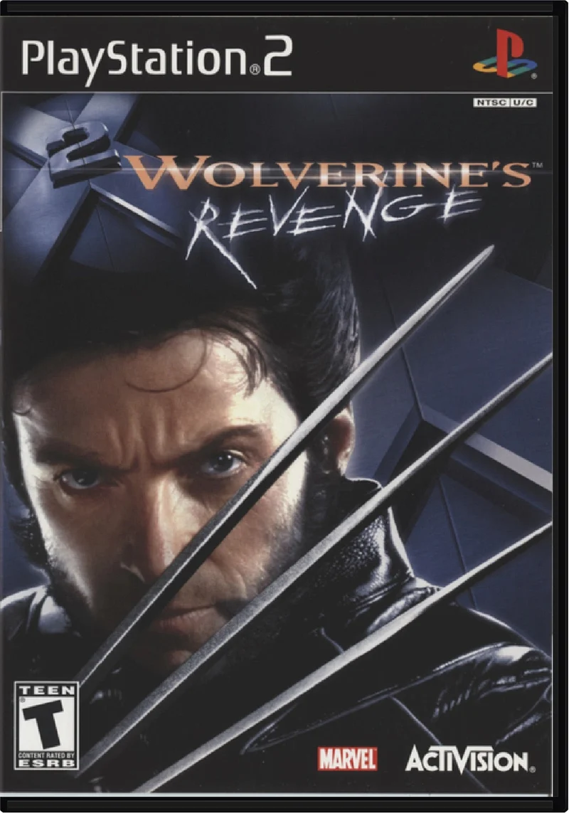 X2 Wolverines Revenge - Sony PlayStation 2 (PS2)