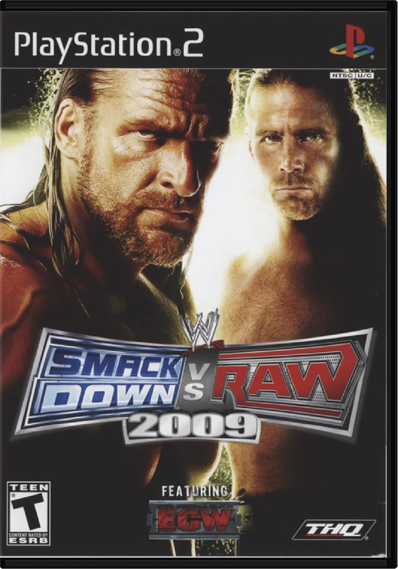 WWE Smackdown vs Raw 2009 - Sony PlayStation 2 (PS2)