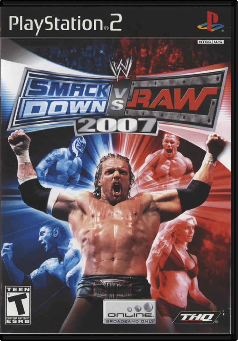 WWE Smackdown vs Raw 2007 - Sony PlayStation 2 (PS2)