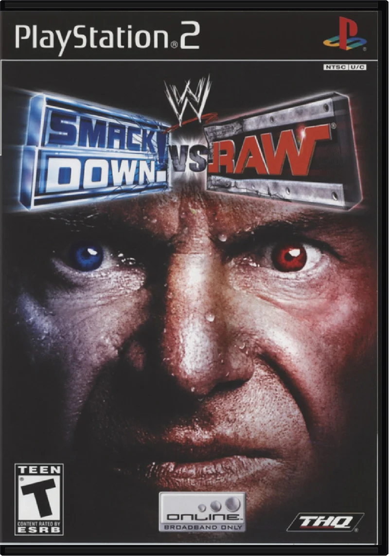 WWE Smackdown vs Raw - Sony PlayStation 2 (PS2)