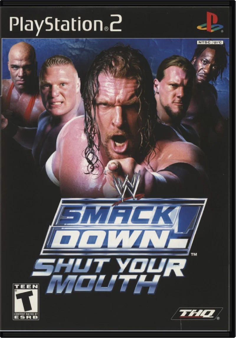 WWE Smackdown Shut Your Mouth - Sony PlayStation 2 (PS2)