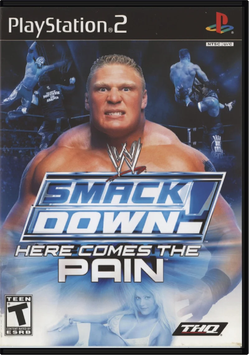 WWE Smackdown Here Comes the Pain - Sony PlayStation 2 (PS2)
