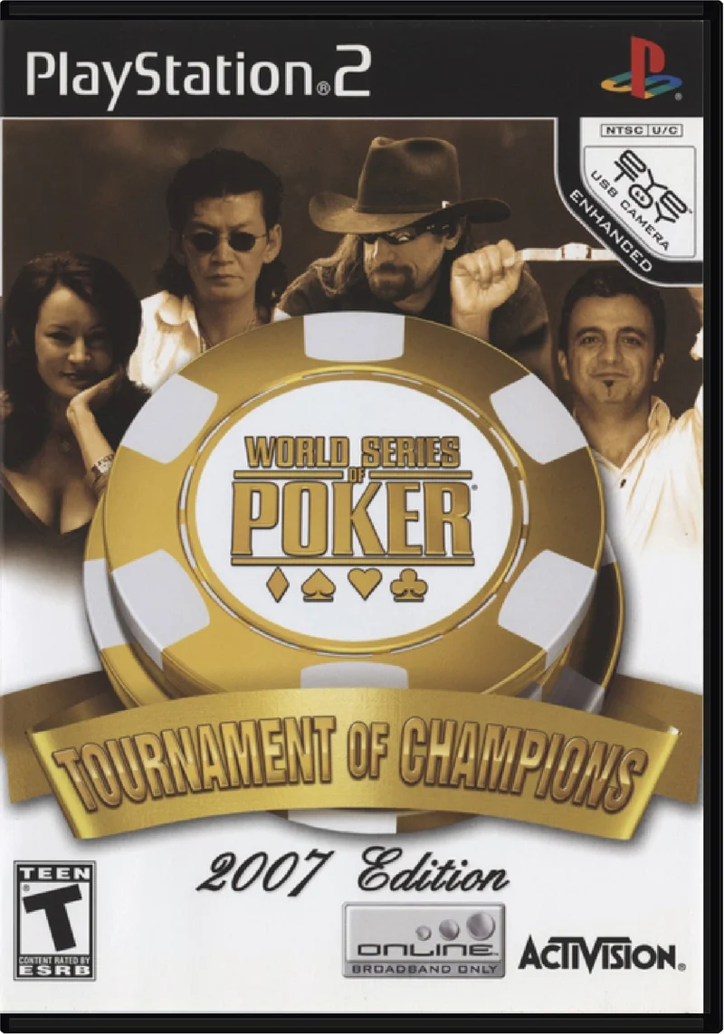 World Series of Poker Tournament of Champions 2007 - Sony PlayStation 2 (PS2)