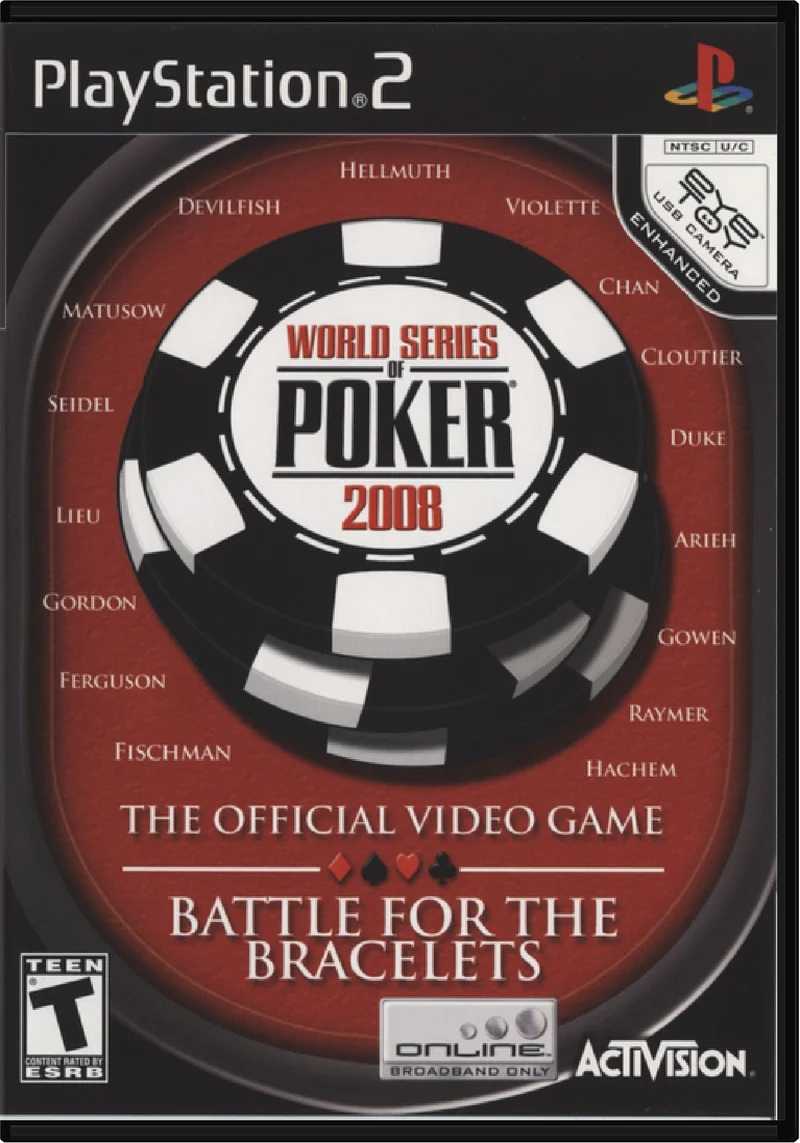 World Series Of Poker 2008 - Sony PlayStation 2 (PS2)