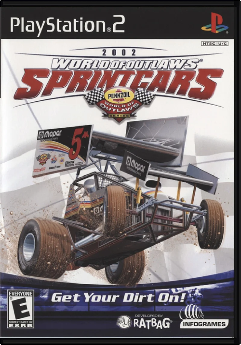 World of Outlaws Sprint Cars - Sony PlayStation 2 (PS2)