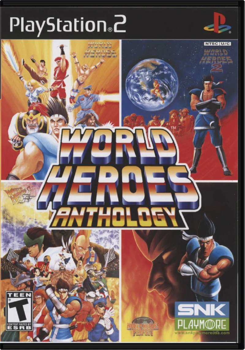 World Heroes Anthology - Sony PlayStation 2 (PS2)