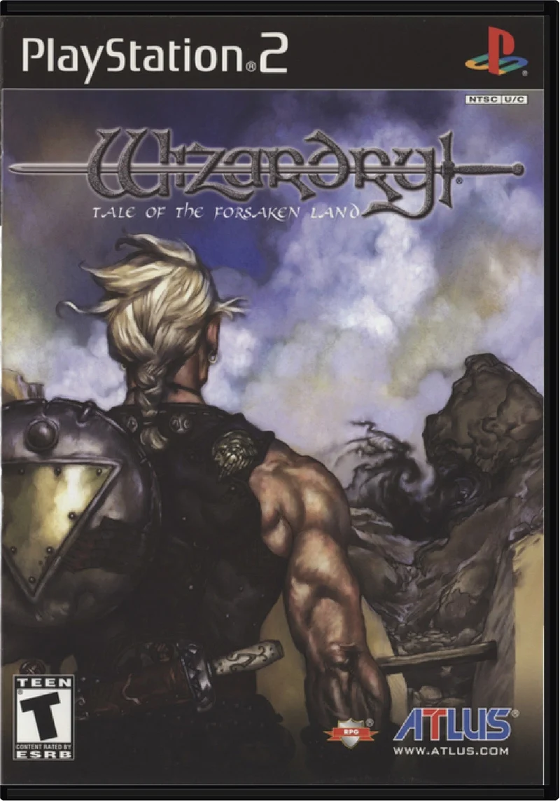 Wizardry Tale of the Foresaken Land - Sony PlayStation 2 (PS2)