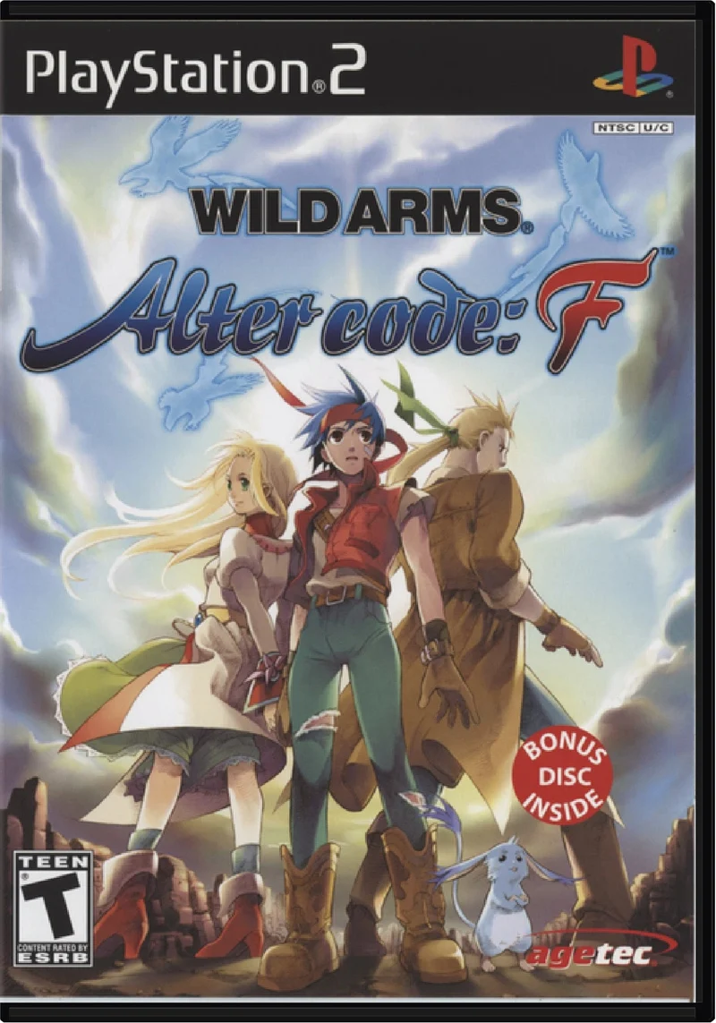 Wild ARMs Alter Code F - Sony PlayStation 2 (PS2)