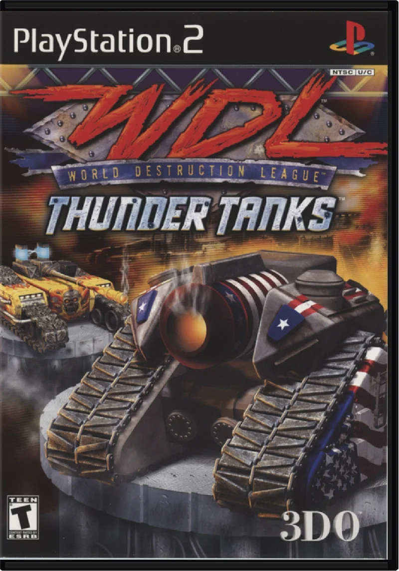 WDL Thunder Tanks - Sony PlayStation 2 (PS2)