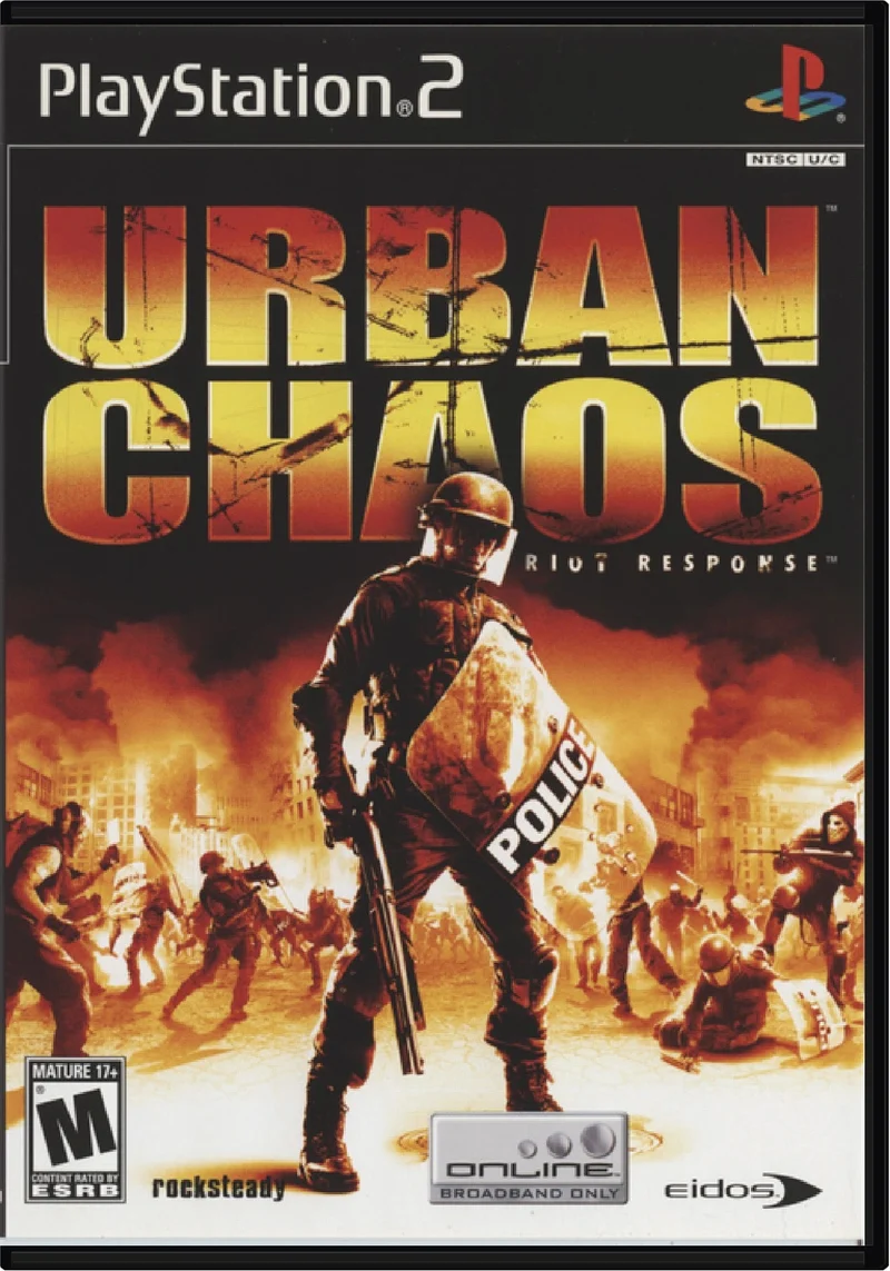 Urban Chaos Riot Response - Sony PlayStation 2 (PS2)